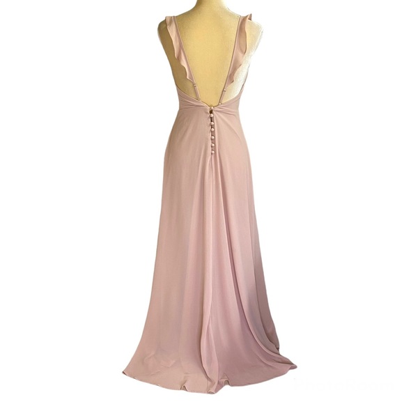 Lulu’s Meteoric Rise Blush Maxi Dress - Picture 4 of 9